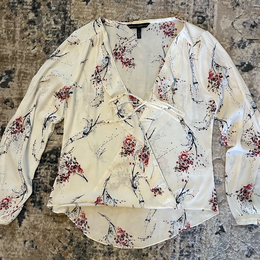 White House Black Market blouse, size 2